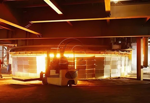 工业硅矿热熔炼炉