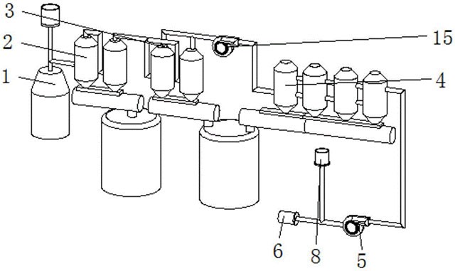 钛粉炉用气体净化装置