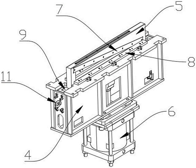用于铝带焊接机的裁切机构