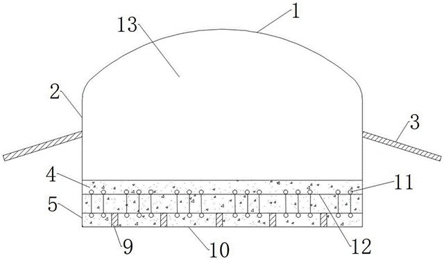 薄矿脉采场人工假底